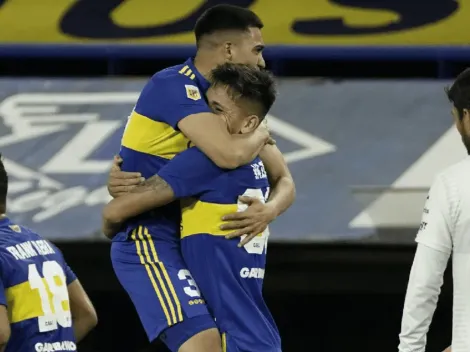 En Twitter pedían a Zeballos por izquierda y así llegó el gol de Boca