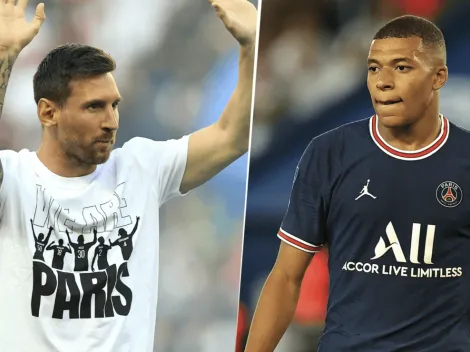 Que llegue el domingo ya: la foto que subió Mbappé con Messi a horas de jugar juntos