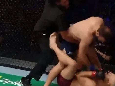 Impactante: noqueó a su rival de manera brutal y se ganó un contrato en UFC