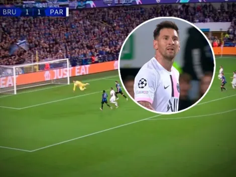 VIDEO: El travesaño le negó a Messi su primer gol con el PSG
