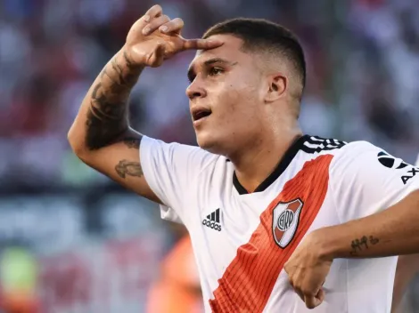 El posteo de Juanfer Quintero, ¿con un guiño a River?