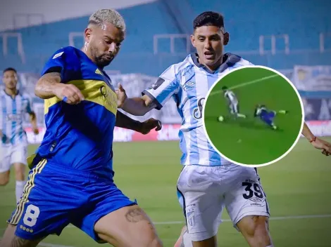 El blooper de Cardona ante Atlético Tucumán que ya recorre el mundo