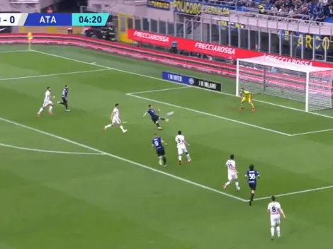 VIDEO: volea espectacular de Lautaro para el 1 a 0 del Inter