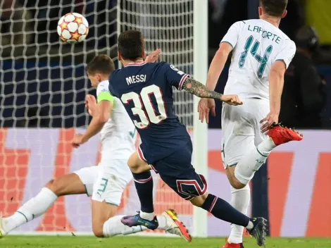 Carrera, pared de lujo y al ángulo para el primer gol de Messi en el PSG