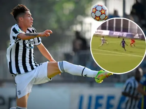 A lo Di María: el golazo de la joya argentina de la Juventus en la Youth League