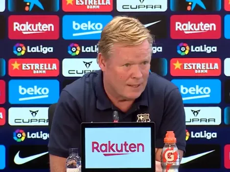 Koeman, en llamas: fuertes frases el día después de los rumores de Gallardo a Barcelona