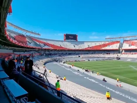 Abrieron las puertas del Monumental: los hinchas ingresan a la cancha