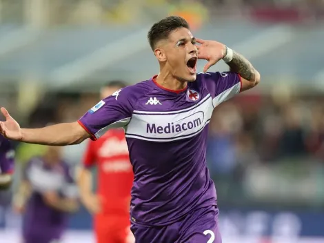 VIDEO: Con una pirueta, Martínez Quarta anotó un terrible golazo para la Fiorentina