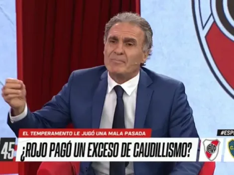 Ruggeri defendió a Rojo y atacó a Rapallini: "Está mal expulsado"