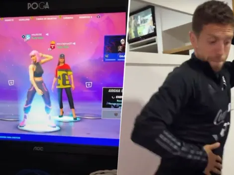 VIDEO: El Papu Gomez distrajo a Otamendi con un baile excepcional