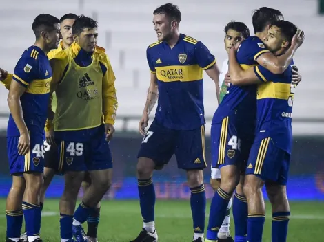 El juvenil Aranda firmó su primer contrato profesional en Boca