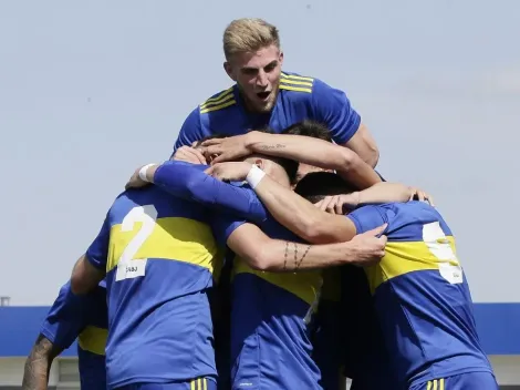 ¿Presión para Battaglia? La Reserva de Boca goleó a Lanús por 5-0 y los pibes siguen en gran nivel