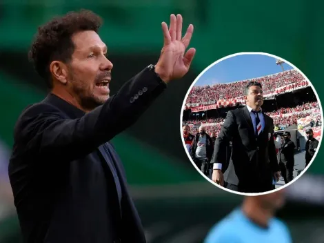 Simeone llenó de elogios al River de Gallardo y ubicó al DT en el fútbol europeo