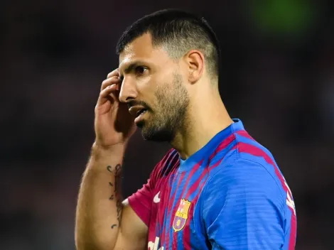 El Kun Agüero se refirió a la salida de Messi del Barcelona: "Es un tema pasado"