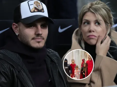 El festejo de Halloween en la casa de Wanda Nara e Icardi en medio del escándalo