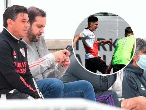 Los 4 jugadores de River que Gallardo bajó hoy a la Reserva