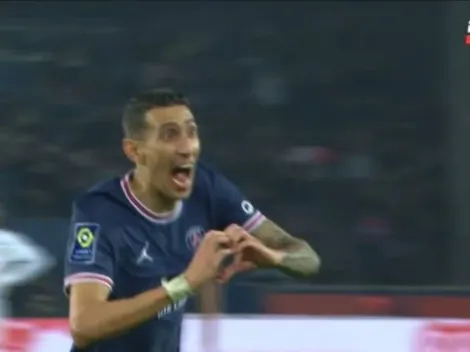 VIDEO | Di María salvó al PSG con un golazo "a lo Messi"