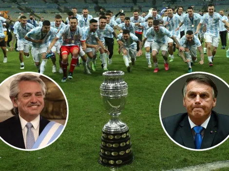 VIDEO | Alberto Fernández se reencontró con Bolsonaro y lo chicaneó por la Copa América