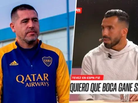 "Todos piensan que voy a ir contra Román": Tevez habló de un posible cruce contra Riquelme en las próximas elecciones de Boca