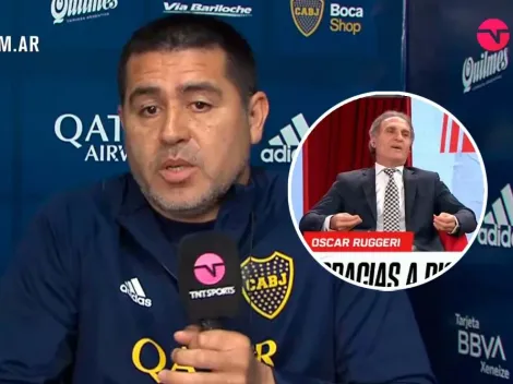 La fuerte respuesta de Riquelme a Ruggeri: "Lo que dice ese muchacho no cuenta"