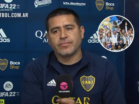 La comparación de Riquelme que sorprendió a todos: "En Boca somos como el Real Madrid en la Champions"