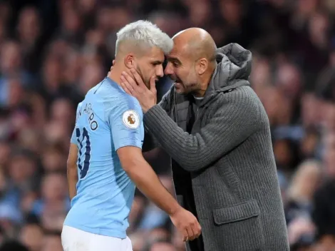 ¡Hasta las lágrimas! El emocionante mensaje de Guardiola al Kun Agüero