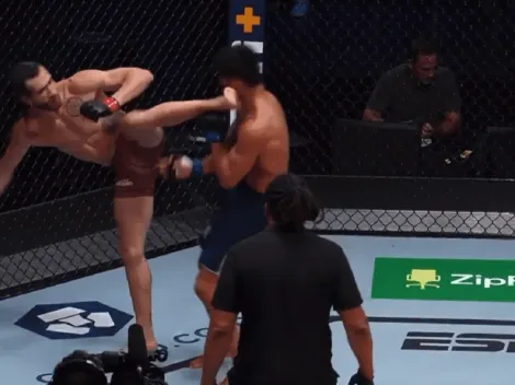 VIDEO | Brutal KO en la UFC: una patada en la cabeza que "mandó a dormir" a su rival