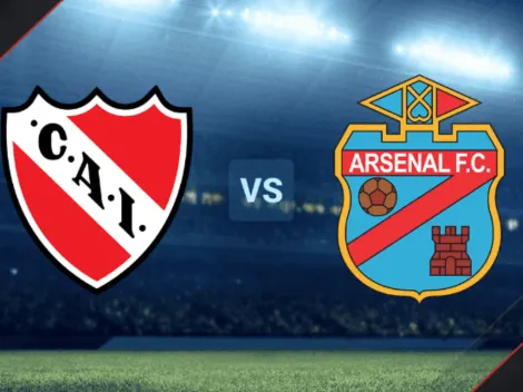 RESERVA | Independiente vs. Arsenal de Sarandí EN VIVO por el Torneo de Reserva: Hora, TV y streaming ONLINE