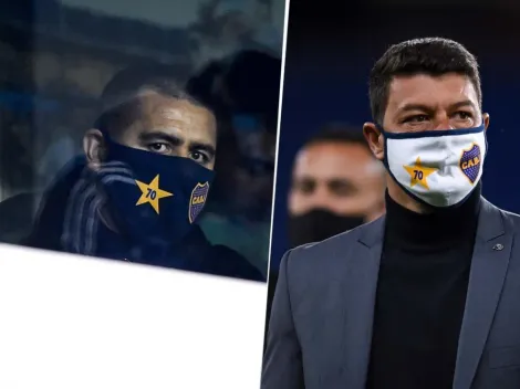 La imagen de Riquelme y Battaglia que trae alivio a todos los hinchas de Boca
