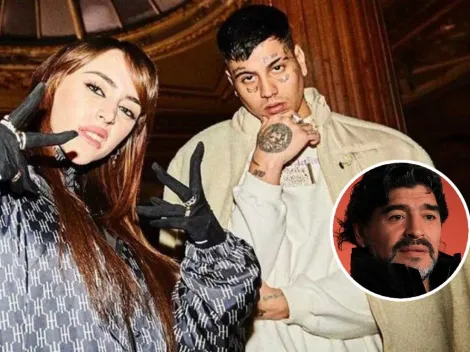 "Me dan pena": Duki defendió a Nicki Nicole por sus críticas a Maradona y cerró su cuenta de Twitter
