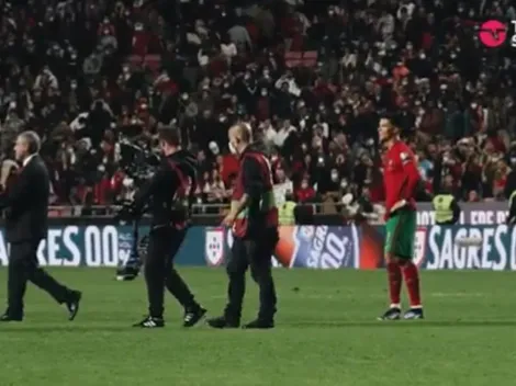 Furia y gritos a su DT: el video de Cristiano Ronaldo que dio la vuelta al mundo tras la derrota de Portugal