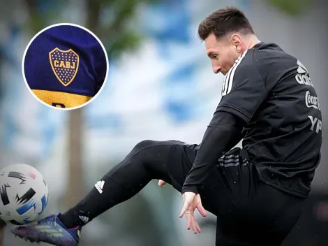 El divertido comentario de una figura de Boca en la foto que subió Messi a Instagram