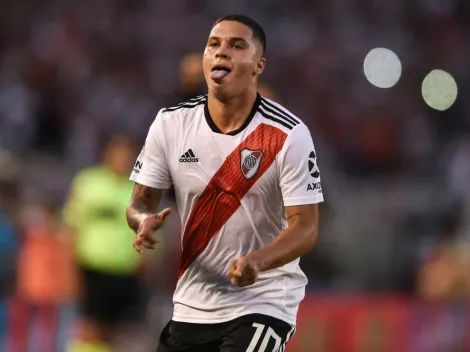 El nuevo guiño de Juanfer Quintero para River: "Es mi segunda casa"