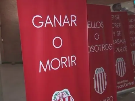 "Ganar o morir": los intimidantes carteles para motivar al plantel de Barracas Central antes del duelo con Tigre