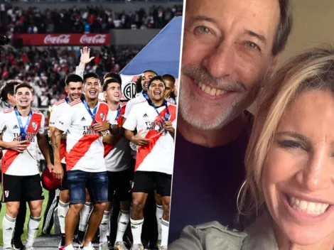 "En tu cara": la gastada de Florencia Peña a Guillermo Francella por la goleada de River a Racing