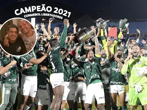 Tras el bicampeonato del Palmeiras en la Copa Libertadores, apareció Barijho con una gastada para River