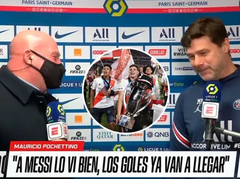 Ya es viral: la insólita respuesta de Pochettino cuando le dijeron que River salió campeón