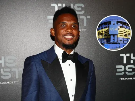 Un mimo a Boca: Eto'o quiere una Bombonera en el Mundial de Qatar 2022