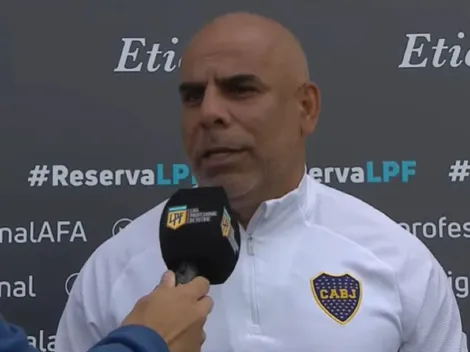 La divertida respuesta de Serna cuando le preguntaron qué juvenil de la Reserva de Boca tiene que subir a la Primera