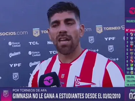 Leandro Díaz: "Se lo empatamos a Gimnasia porque son cag..."