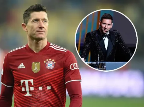 Lewandowski rompió el silencio tras la polémica por sus dichos sobre Messi