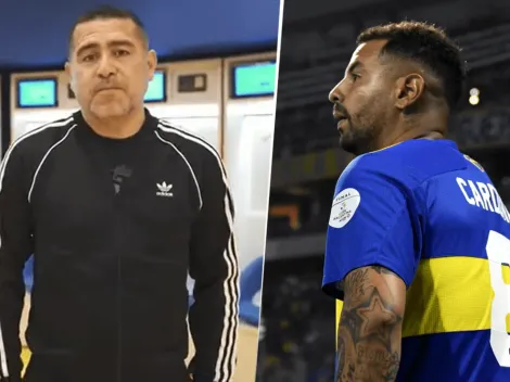 Cardona usó una palabra para definir su relación con Riquelme