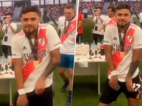 VIDEO | El desopilante baile de Paulo Díaz tras la consagración de River