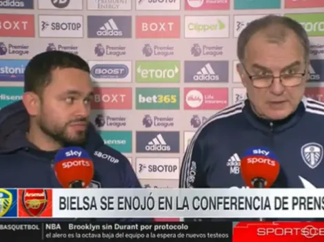 VIDEO | "Qué increíble": Bielsa se enojó por la pregunta que le hizo un periodista