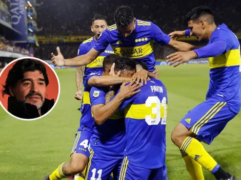 Los hinchas deliran: una figura de Boca estrenó su nuevo look en homenaje a Maradona