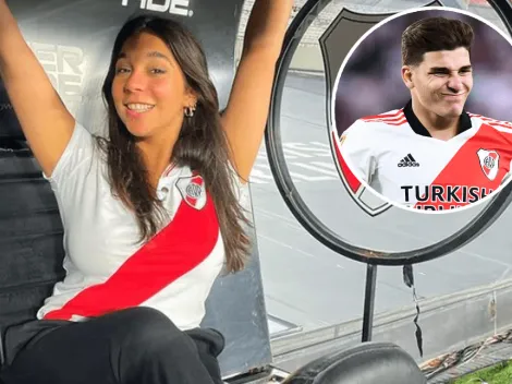 "Vení a...": Luciana Milessi y un picante tuit navideño ¿para Julián Álvarez?