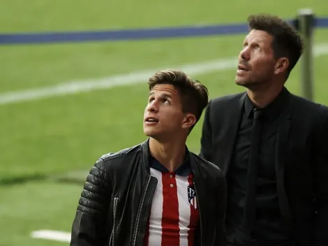 El hijo menor de Simeone podría debutar en el Atlético Madrid tras su abrupta salida de River