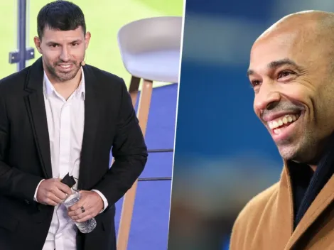 De un crack a otro: el conmovedor elogio de Thierry Henry para el Kun Agüero tras su retiro