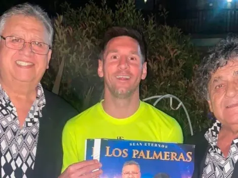 La foto de Los Palmeras tras la fiesta de Messi que deja tranquila a toda Argentina