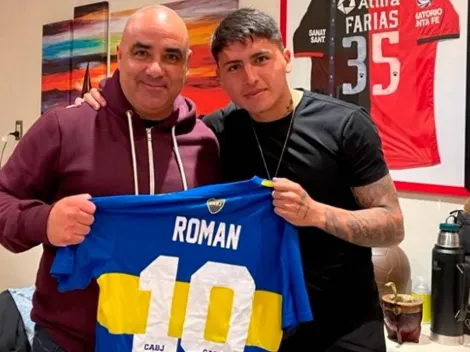 El guiño del representante de Farías tras conocerse el debut de Boca contra Colón